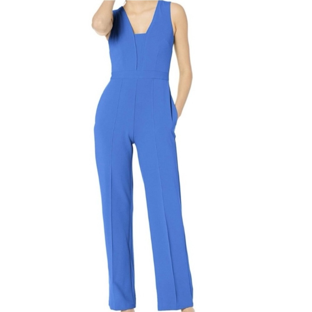 Donna Morgan Elegant Blue Women's Jumpsuit